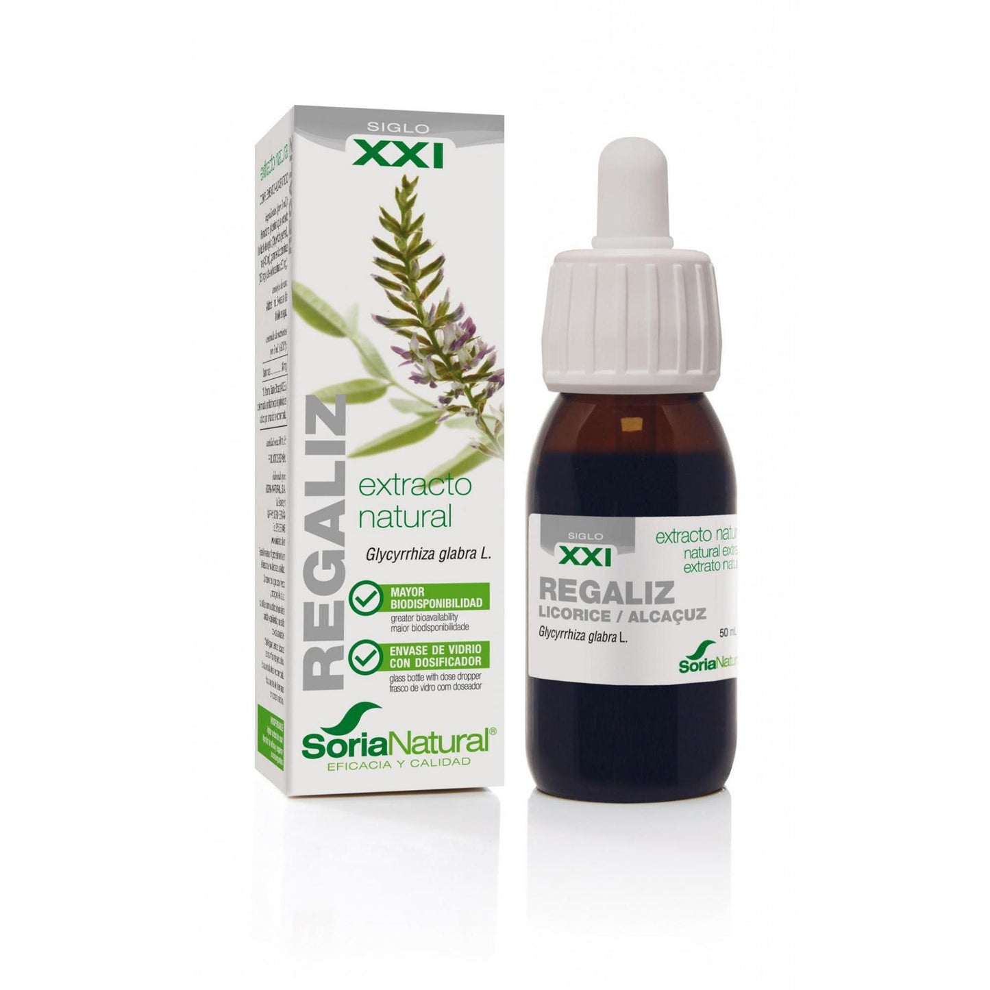 Extrato de Alcaçuz Soria Natural, 50 ml