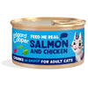 Edgard & Cooper Ração Húmida para Gatos com Molho Salmão e Pedaços de Frango 85g