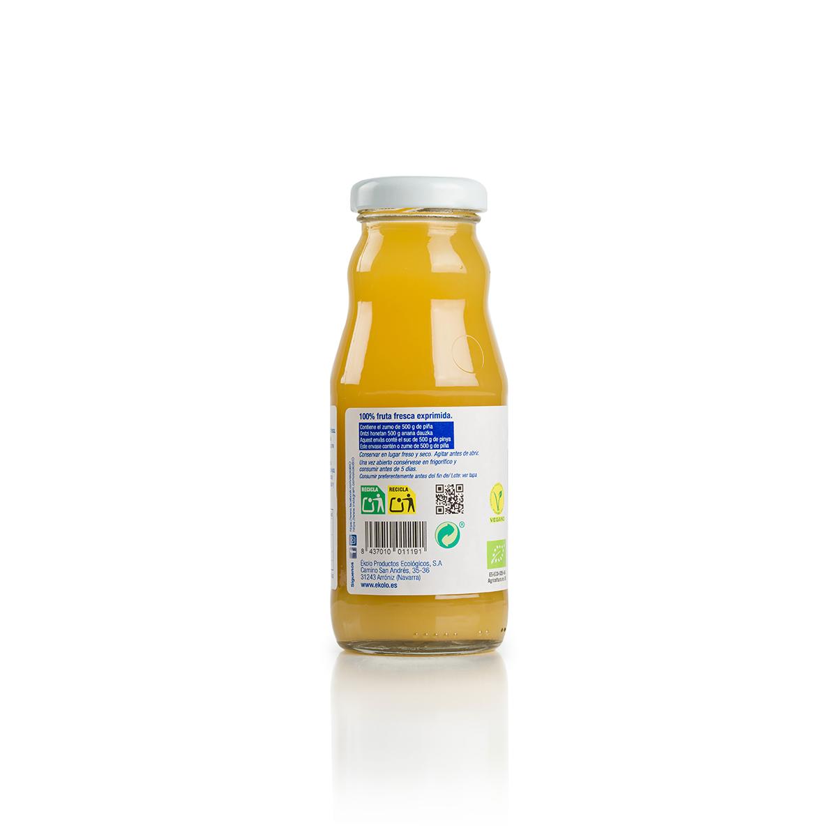 Ékolo Sumo de Ananás Biológico 100% Espremido 750 ml