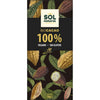 Chocolate vegan 100% cacau biológico Sol Natural 70 g