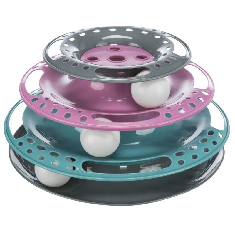 Torre de Brinquedos Trixie Circular, Plástico, ø25 cm/13 cm