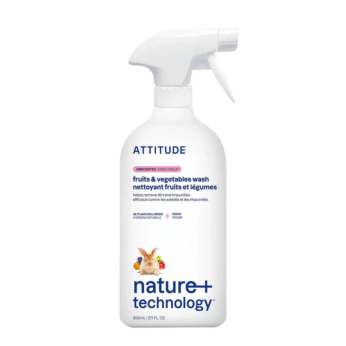 Atitude Limpador de Frutas e Legumes 800 ml
