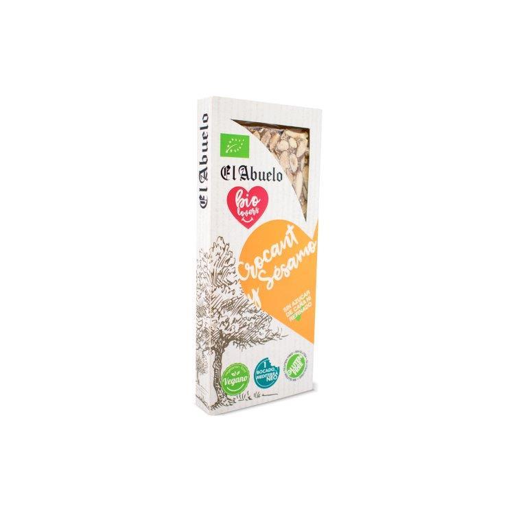 Crocanti Orgânico e Nougat de Sésamo El Abuelo, 200 g