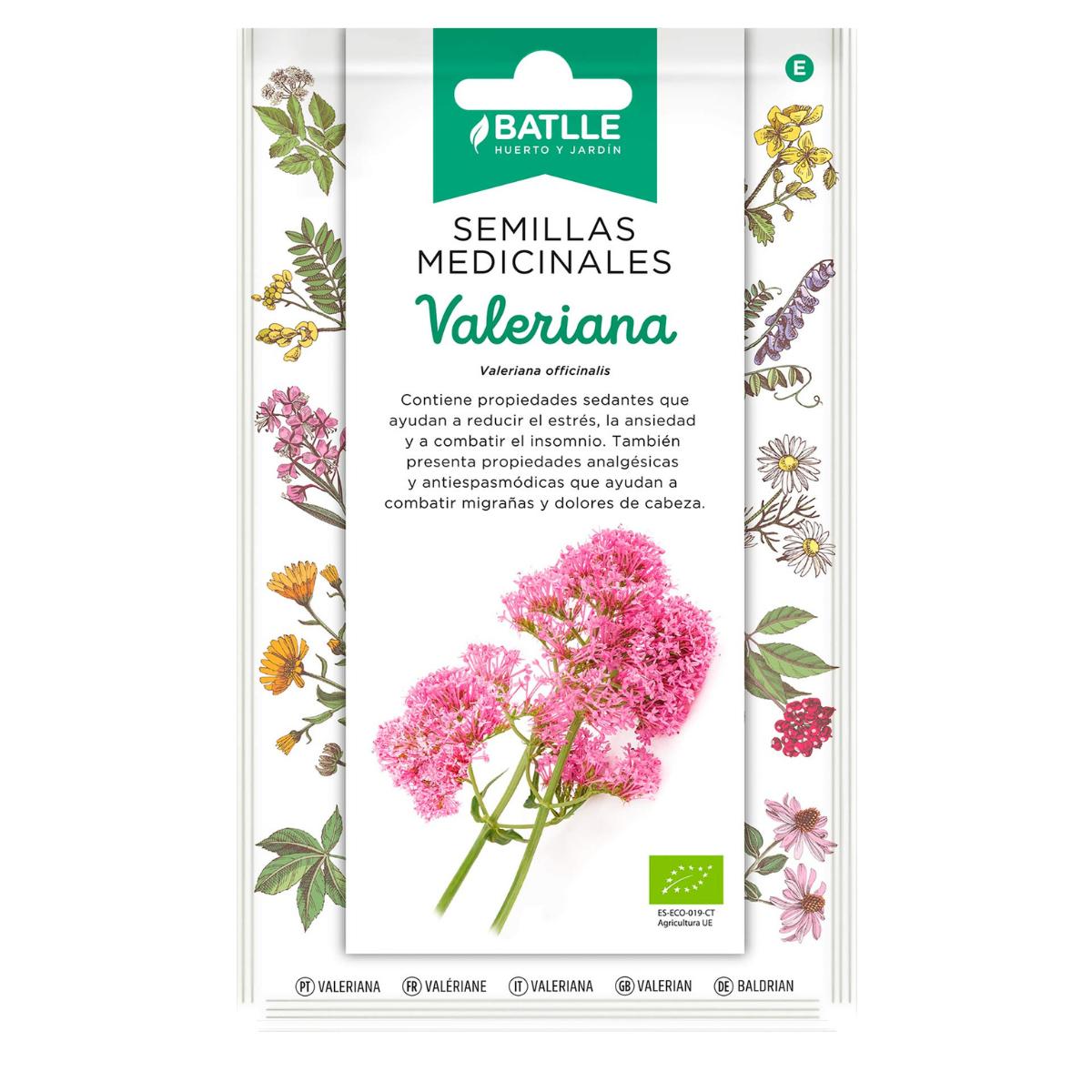 Sementes de Valeriana Biológica Batlle