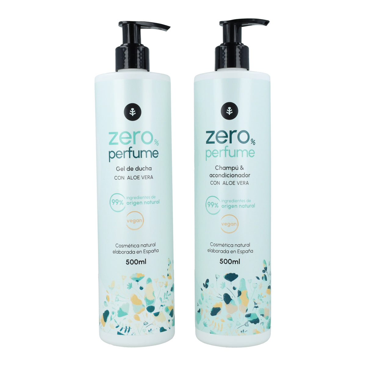Gel de duche sem perfume Aloé Vera Planet Orchard 500 ml