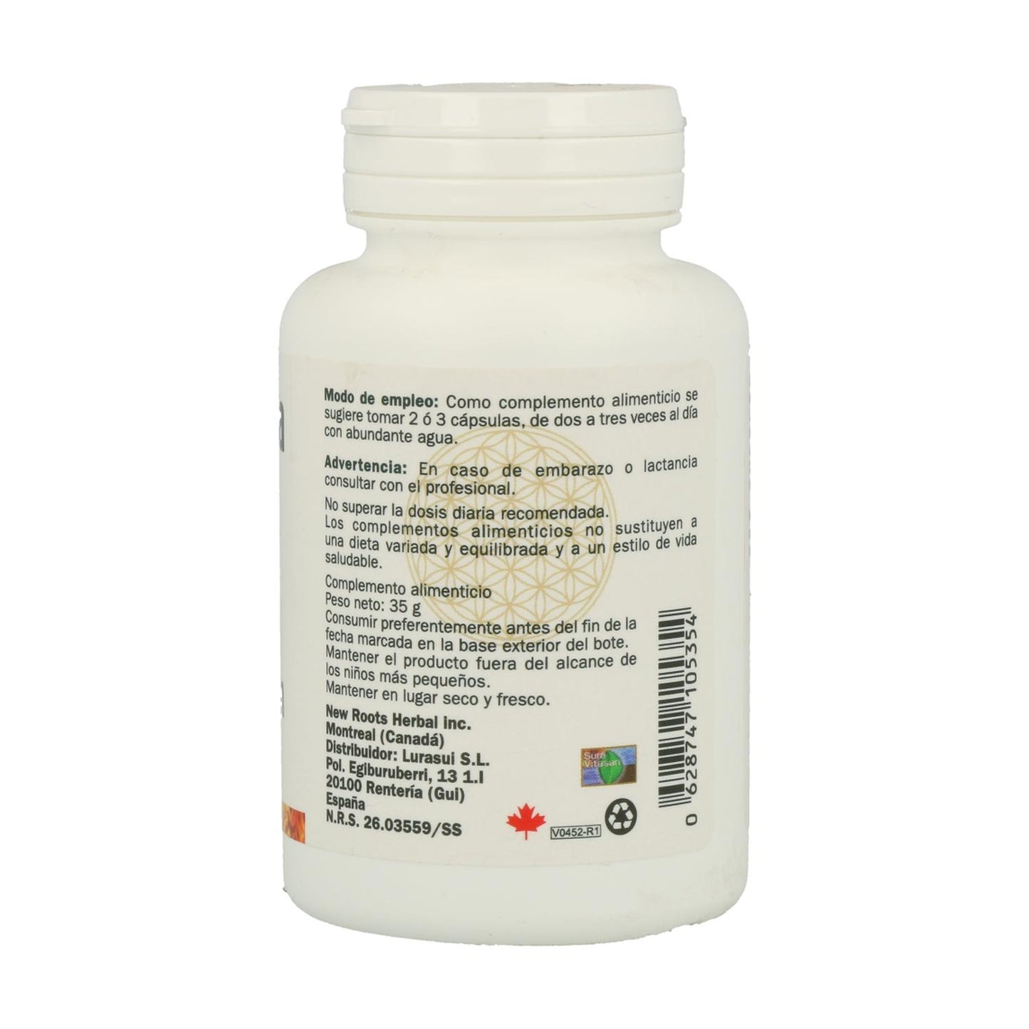 Clorela 455mg 60 Cápsulas Sura Vitasan