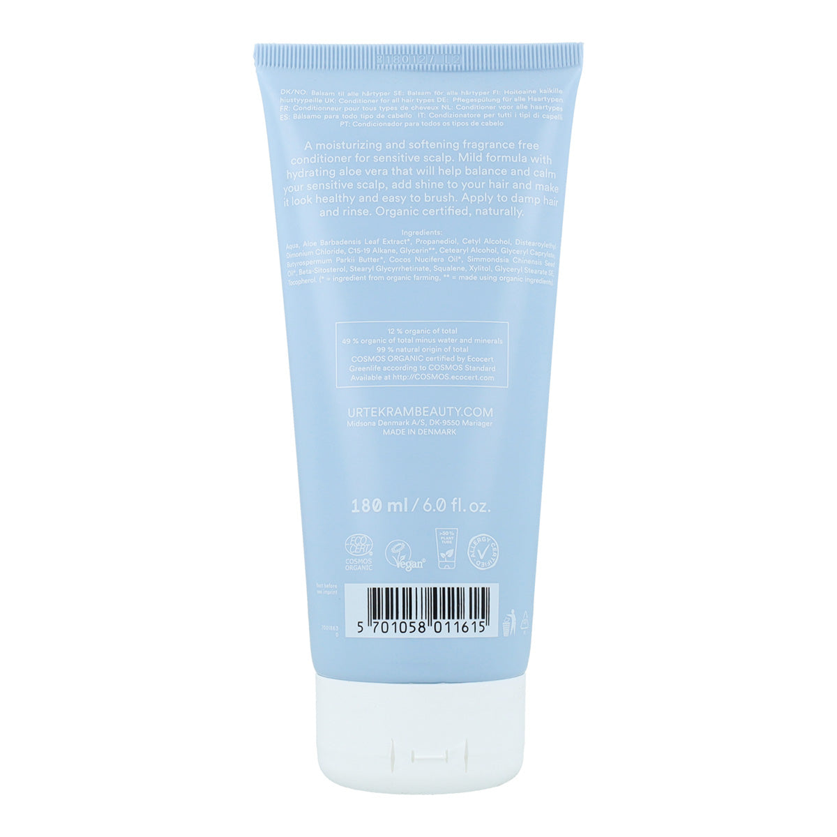 Urtekram Condicionador sem fragrância 180 ml