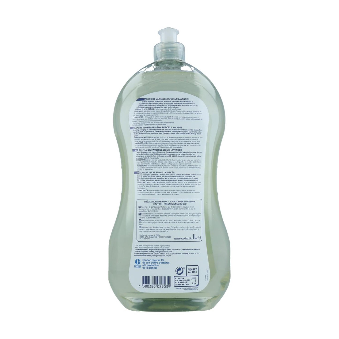 Máquina de lavar loiça Ecodoo Lavandin 1 L