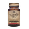 Vitamina D3 2200 UI 50 cápsulas vegetais