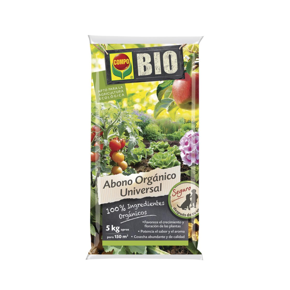 Fertilizante Orgânico Universal Compo Bio 5 Kg
