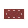 5 folhas de lixa adesivas 93 x 190 mm para lixadora orbital Wolfcraft