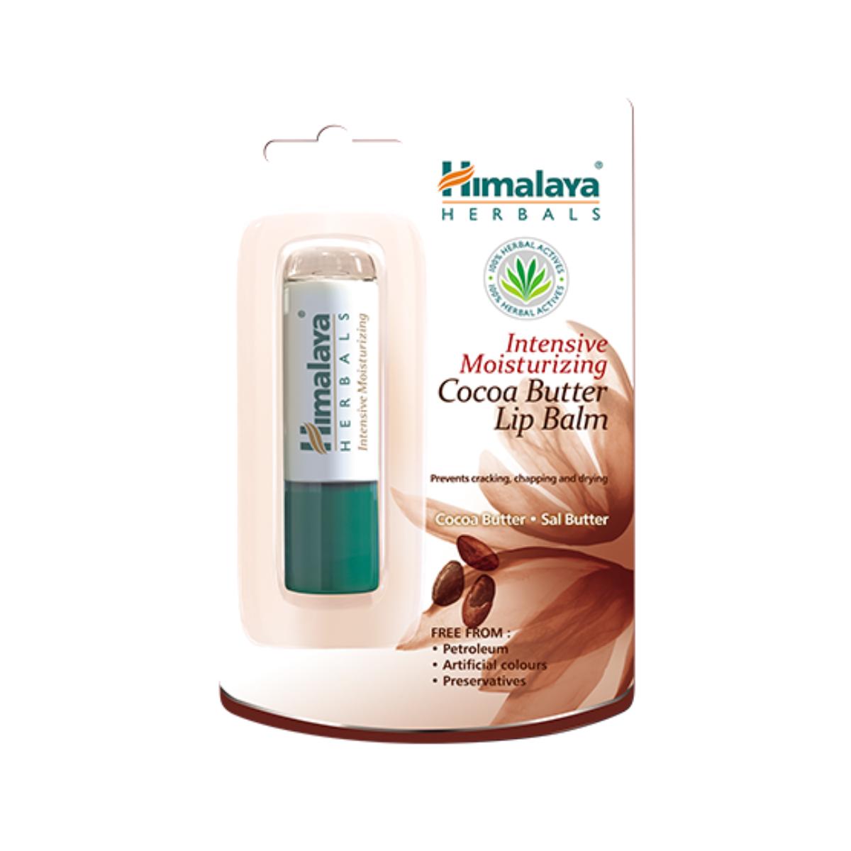 Bálsamo labial de manteiga de cacau Himalaya 4,5g