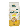 Flocos de Aveia Integral Finos Biológicos Sem Glúten Sol Natural 1 kg