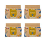 ECOBOOM - Fralda de Bambu Eco Boom. 70% biodegradável, hipoalergénica (tamanho 2/P, 3-8 kg, embalagem de 4 saquetas, total de 144 fraldas)