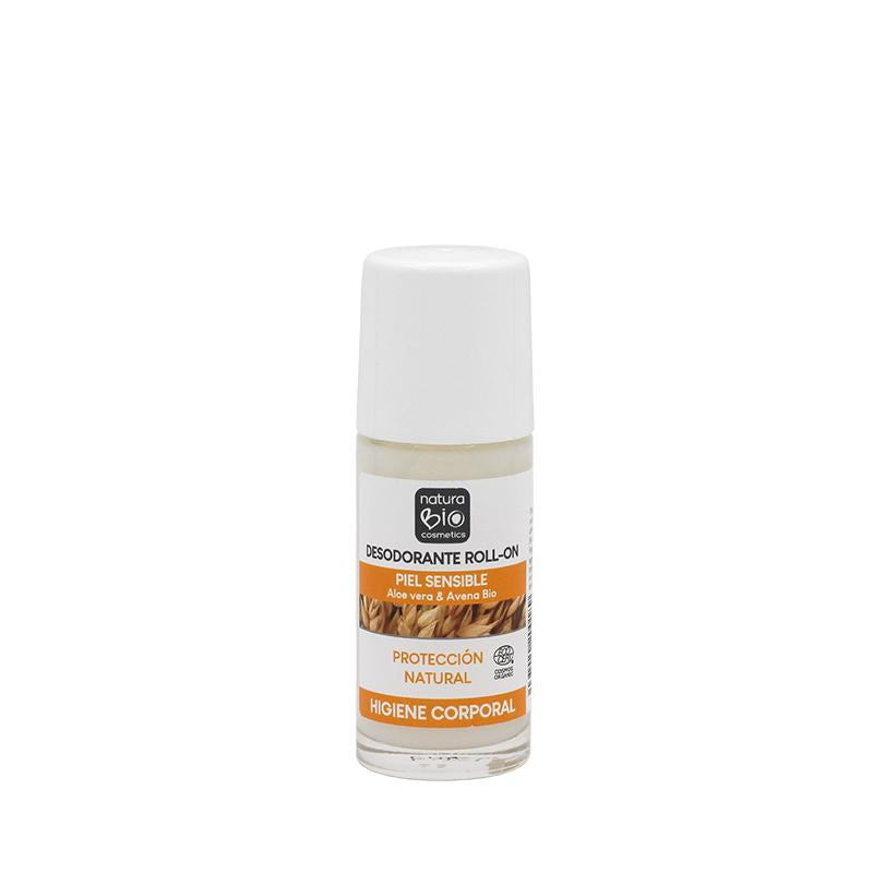 Desodorizante roll-on para pele sensível NaturaBIO 50ml
