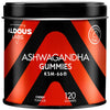 Ashwagandha em gomas com sabor a cereja Aldous Bio 120 gomas