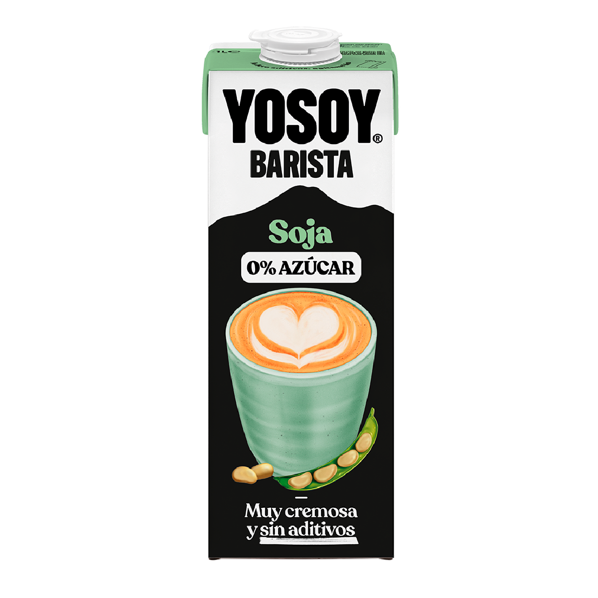 Bebida de soja sem glúten Barista YOSOY 1L