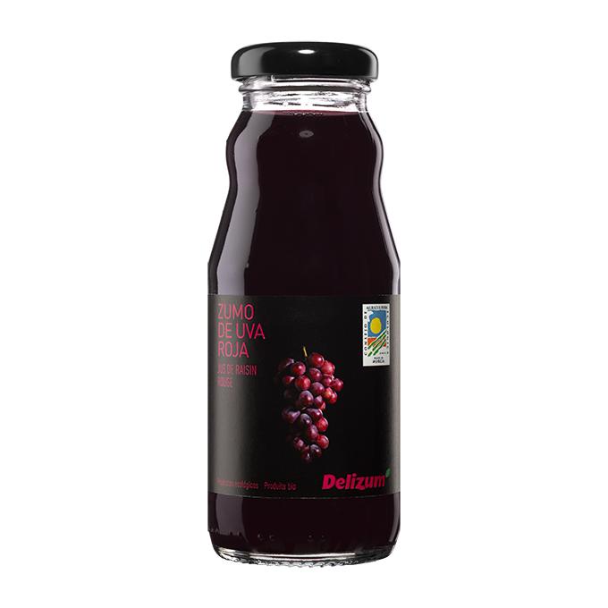 Sumo de Uva Vermelha Biológico Delizum 200 ml
