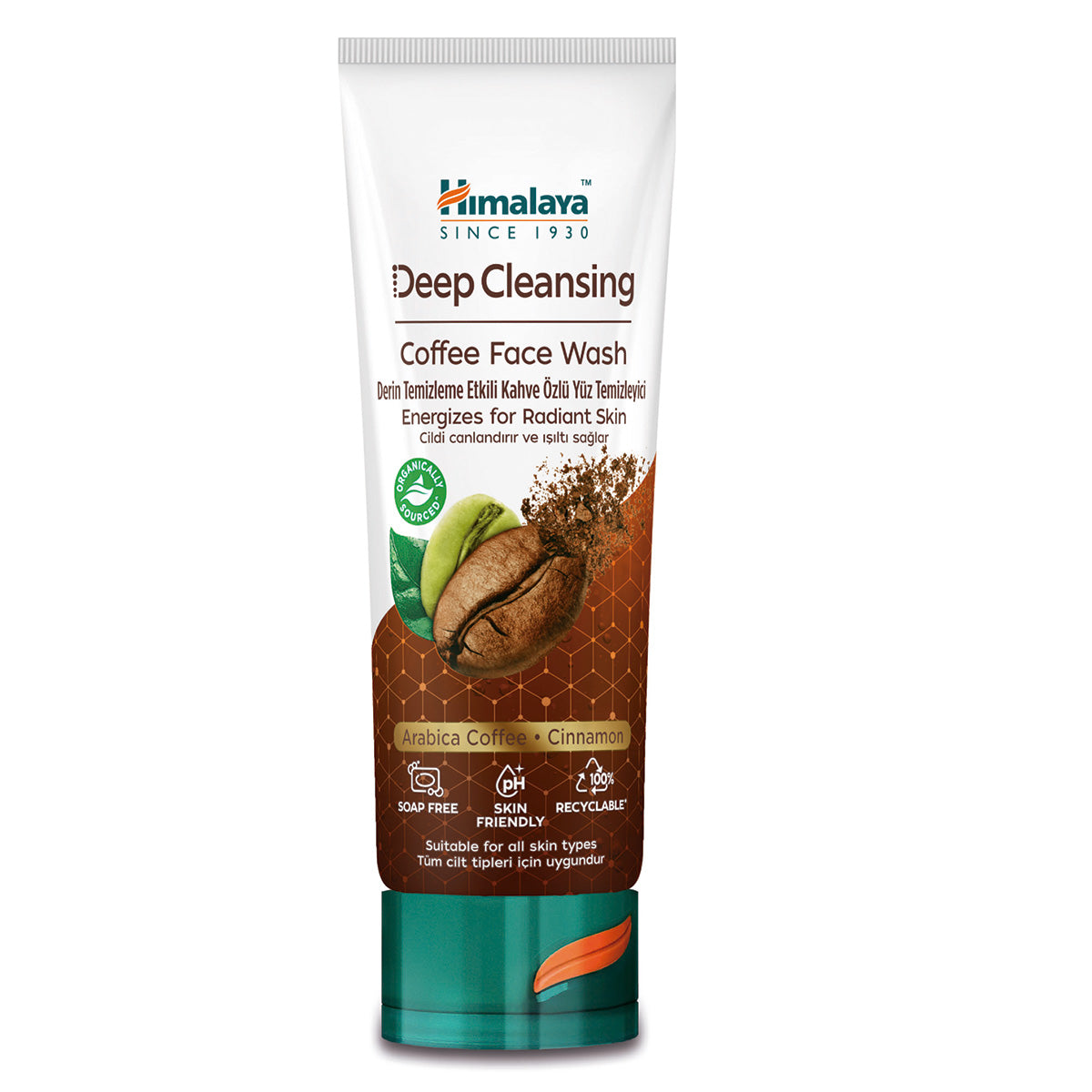 Produto de Limpeza Facial de Café Himalaia 100 ml