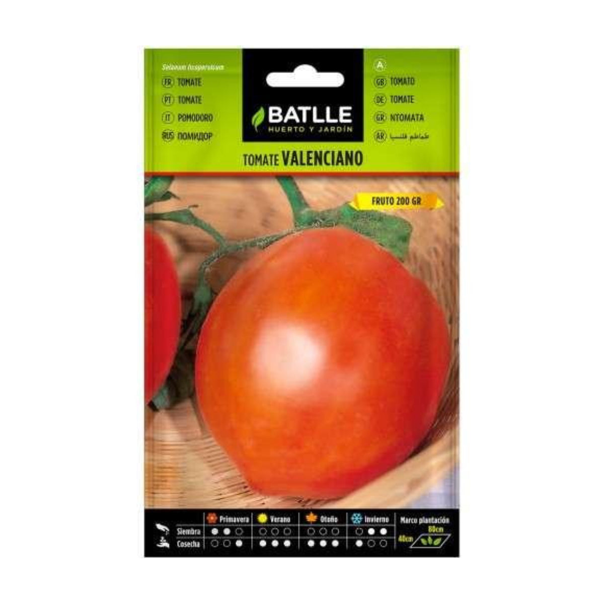 Sementes de tomate valenciano Batlle