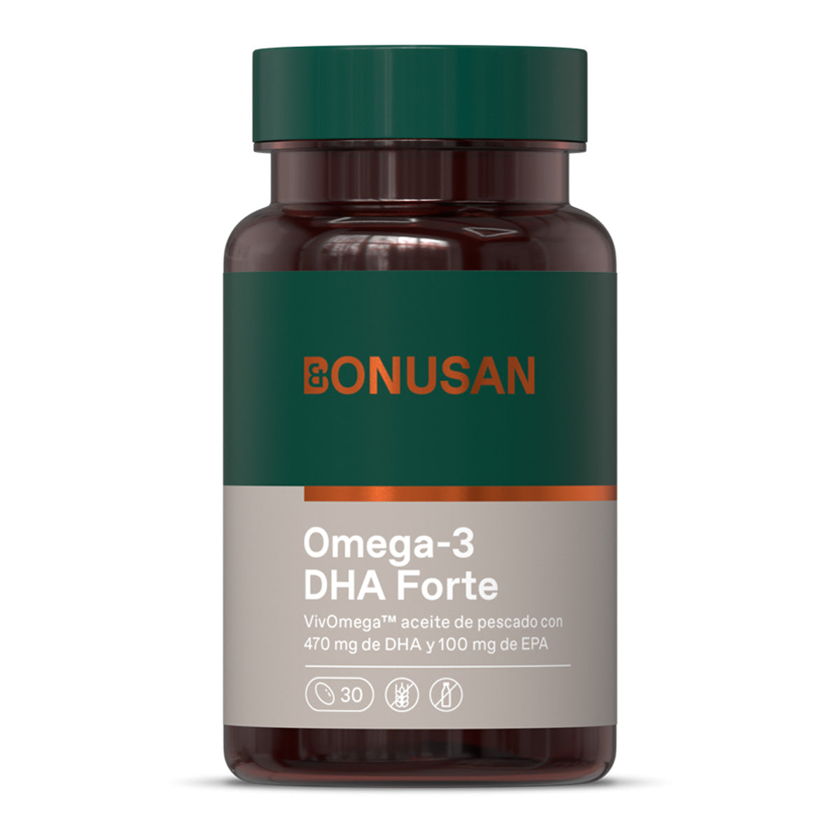 Ómega-3 DHA Forte Bonusan 30 cápsulas