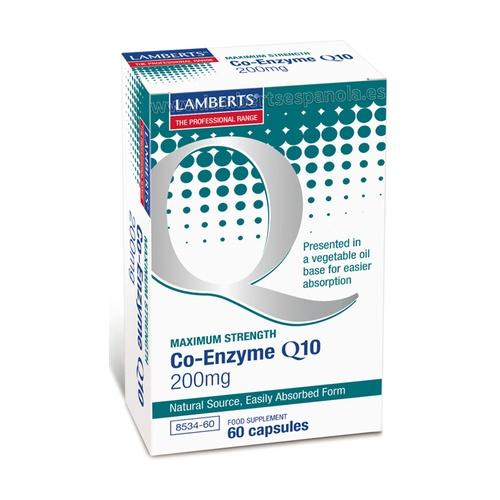 Coenzima Q10 200 mg Lamberts 60 cápsulas