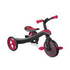 Triciclo descapotável Trike Explorer 2 em 1 vermelho