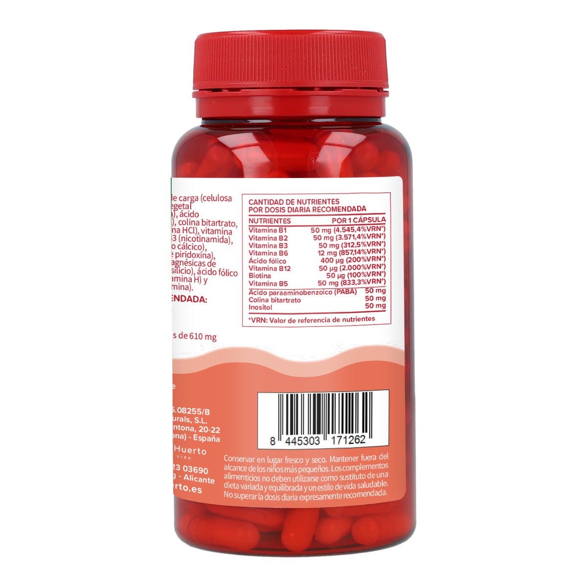 Vitamina B-50 Planeta Huerto 60 Cápsulas