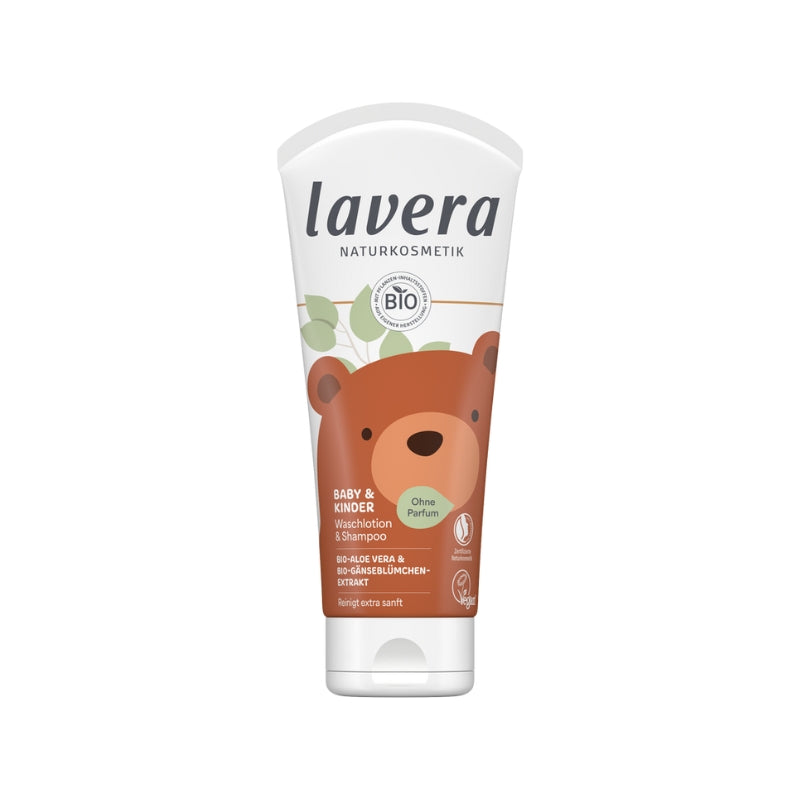 Lavera Gel de Banho e Champô para Bebé e Criança 200 ml