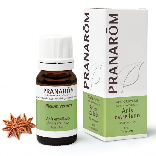 Óleo Essencial de Anis Estrelado Fruta Bio Pranarom 10 ml