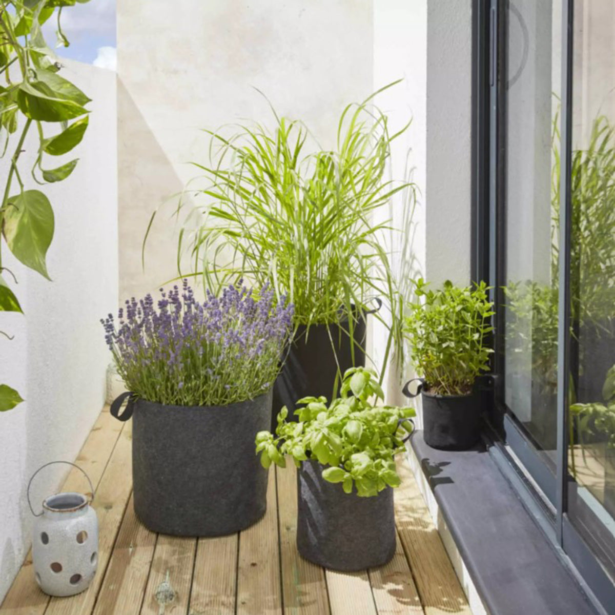 Saco de plantação em feltro geotêxtil Bag4Plant ø25cm 12,3 L