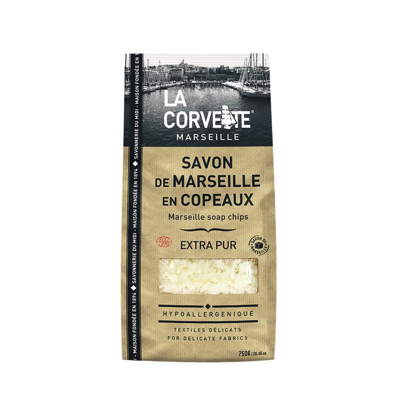 Sabonete de Marselha Biológico Extra Puro em Flocos La Corvette 750 g