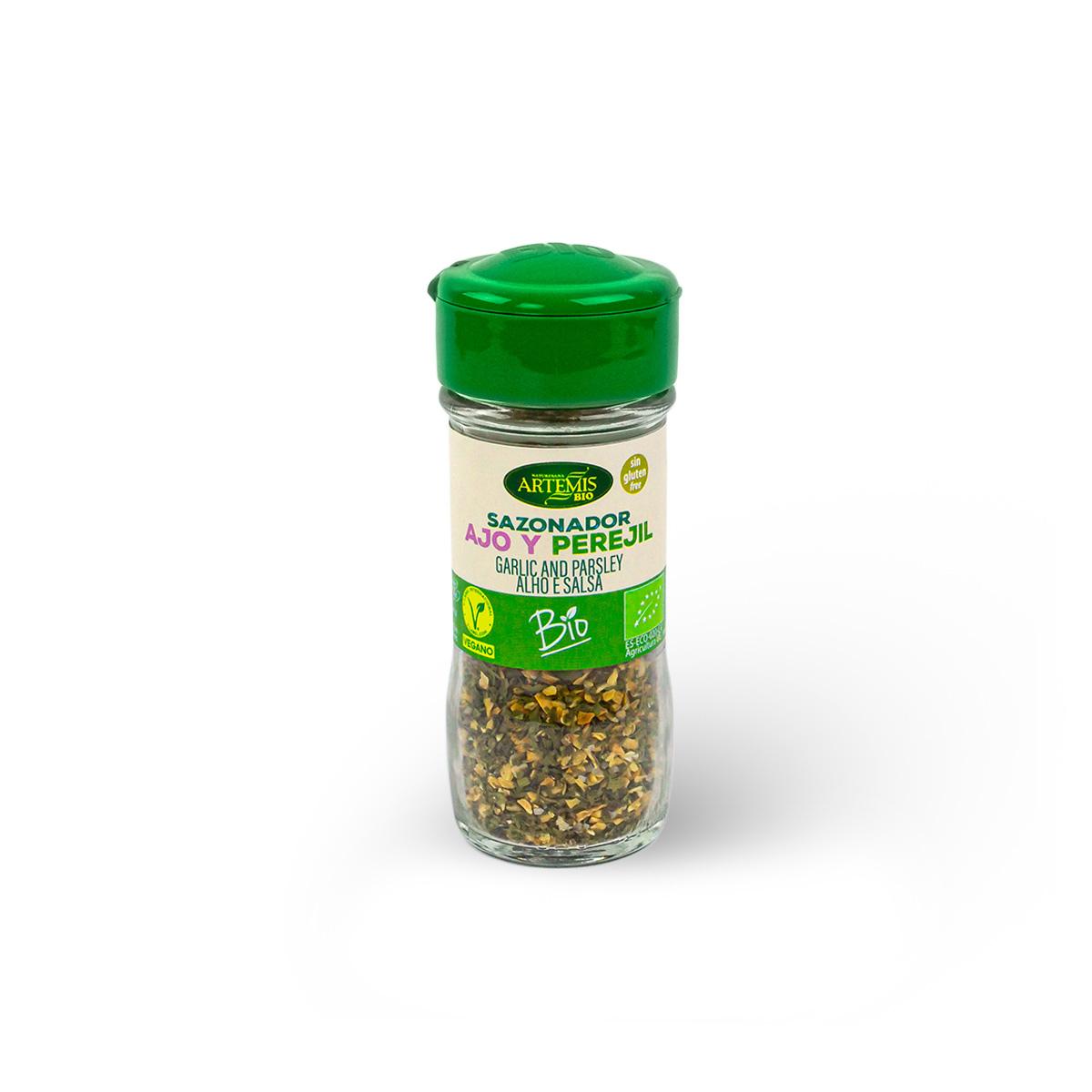 Tempero de alho e salsa Artemisbio Pote Eco 28 Gr