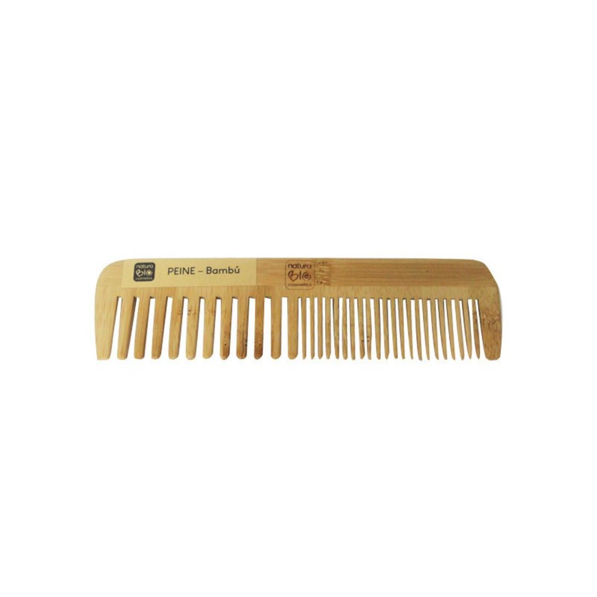 Pente de bambu NaturaBIO Cosmetics