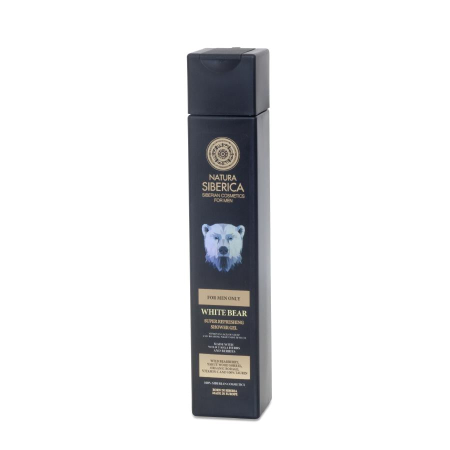 Gel de banho super refrescante urso polar Natura Sibérica, 250 ml