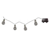Luxform Grinalda Decorativa com Bolbos Brancos