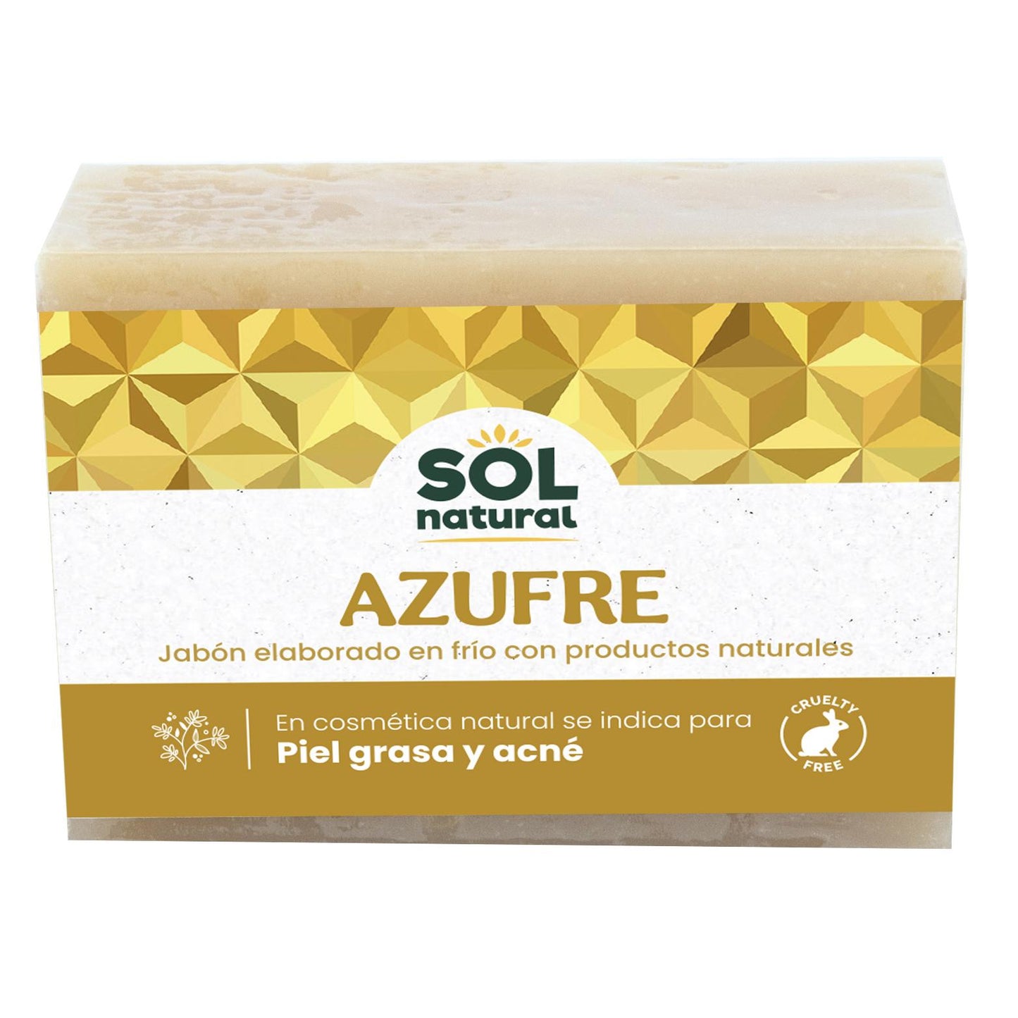 Sabonete natural de enxofre Sol Natural 100 g