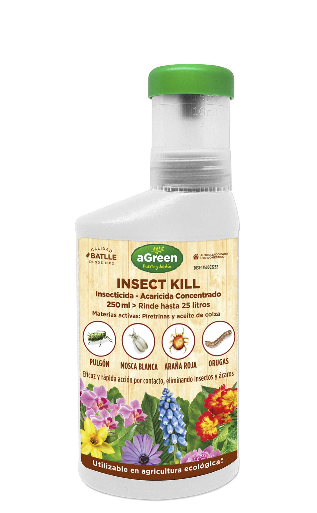 Batlle Bio Eco Inseticida Concentrado Acaricida 250 ml