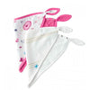 Babete Bandanas de Bambu Fairy Garden 2 peças Pequeno Unicórnio