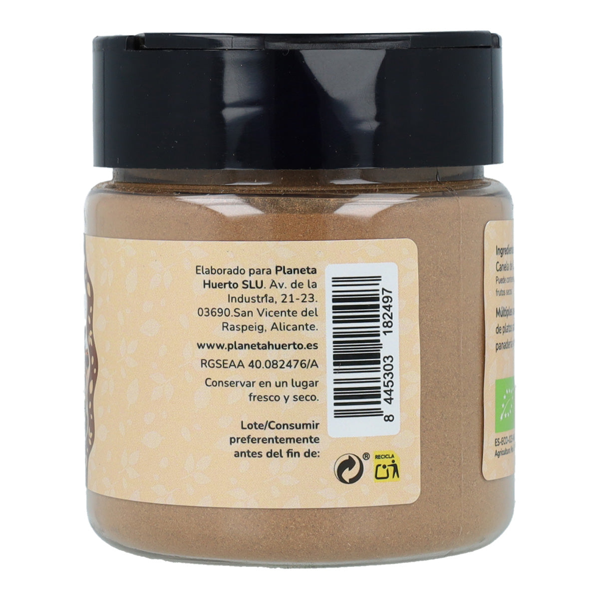 Canela em Pó Biológica ECO Planeta Huerto 100g