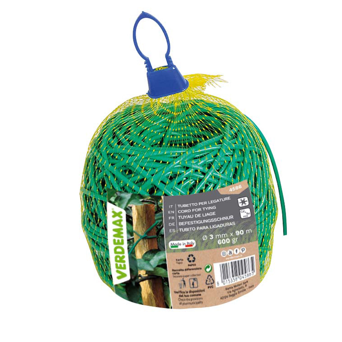 Massa para tutoria em PVC, bola Verdemax