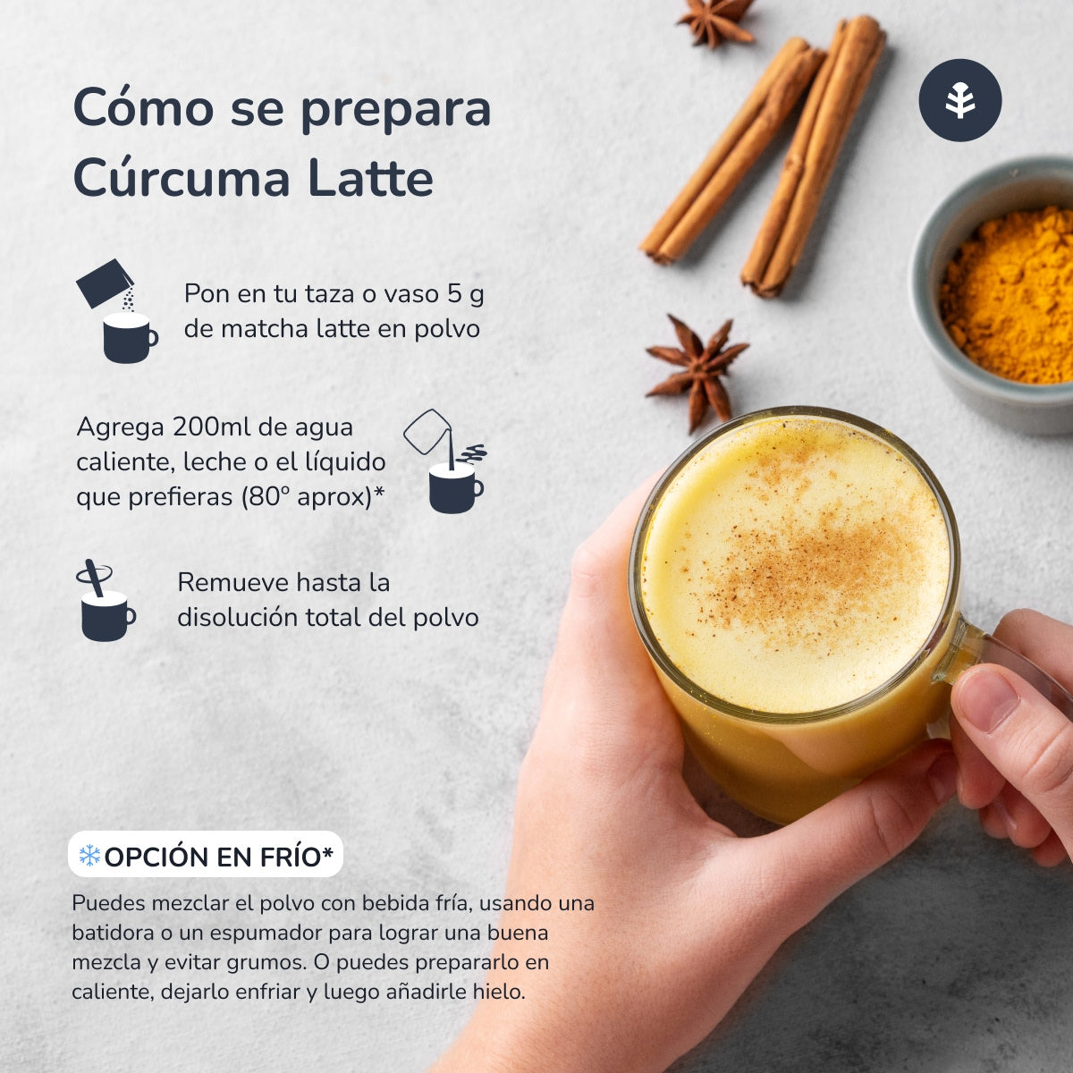 Leite Cúrcuma ECO Planeta Huerto 200 g