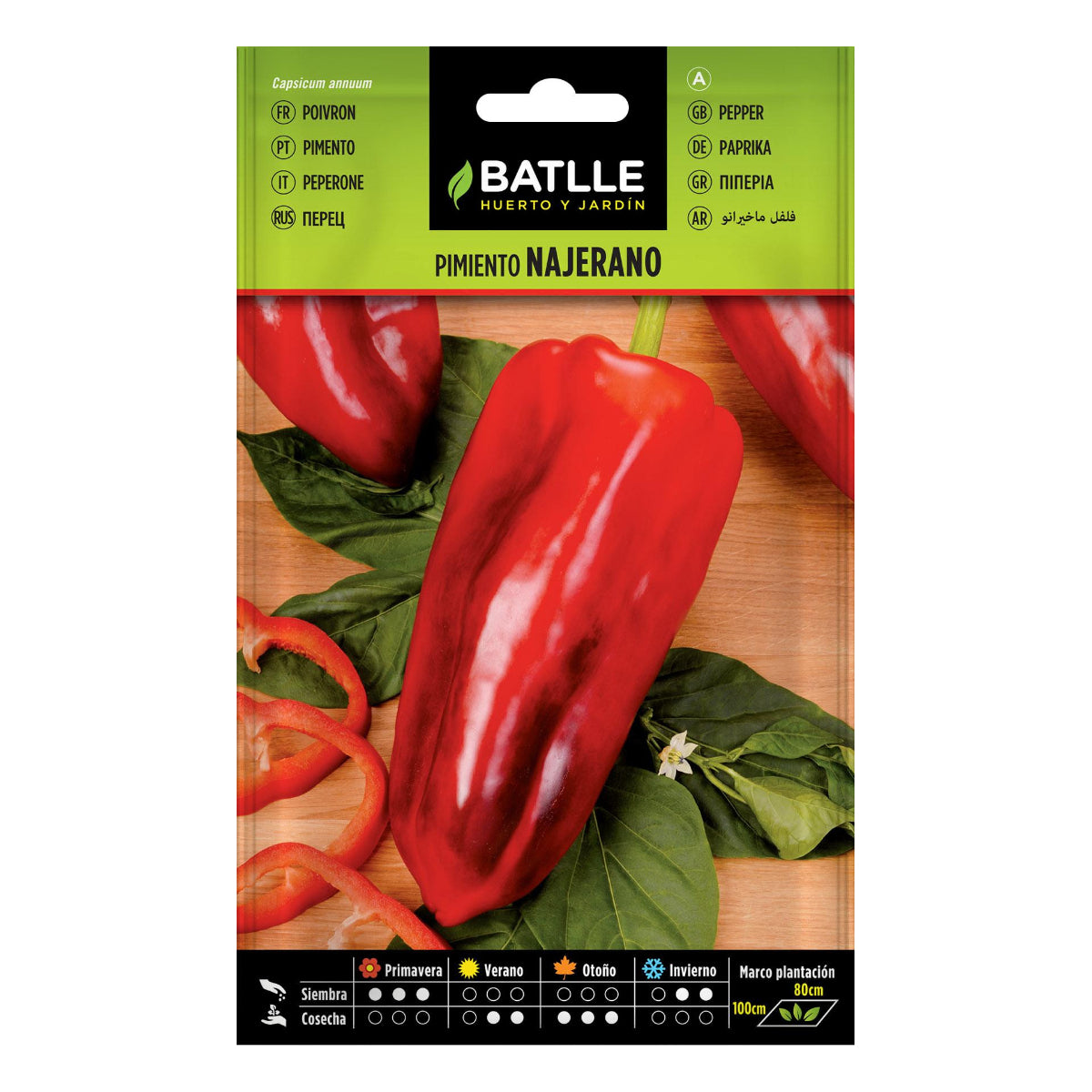 Sementes de Pimento Najerano Batlle