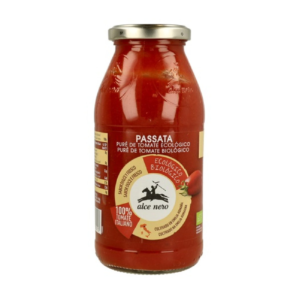 Puré de tomate Alce Nero 500 g