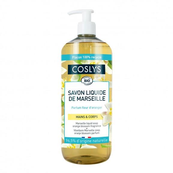 Sabonete Coslys Marselha com aroma de flor de laranjeira 1L