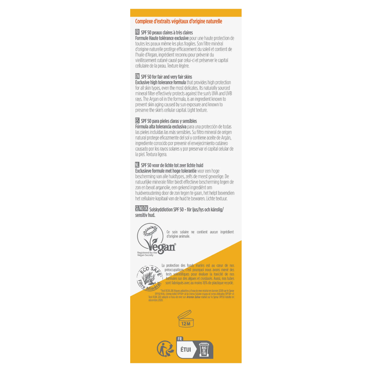 Protetor Solar em Spray Hipoalergénico FPS 50 da Bioregena para Adultos, 90 ml
