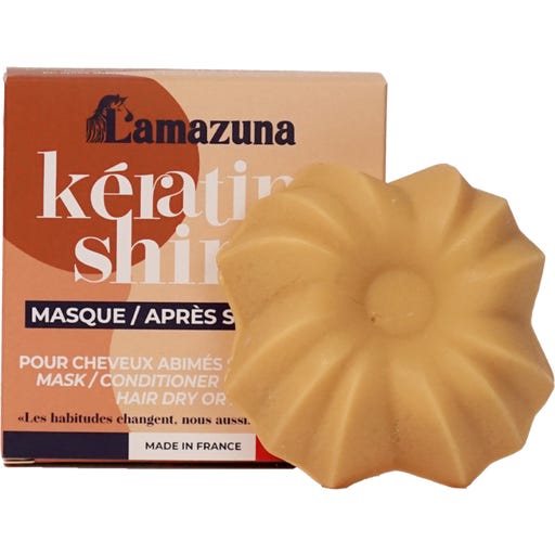 Acondicionador sólido y mascarilla con Keratina Lamazuna 1 ud