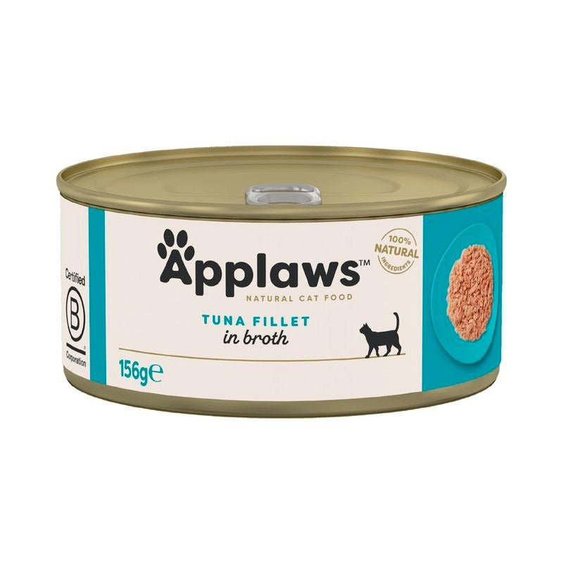 Applaws Ração Húmida para Gato Filete de Atum em Conserva 156g