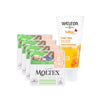 PACOTE ESPECIAL Creme para Fraldas de Calêndula Weleda 75ml + Pacote de Poupança Fraldas T2 (3-6 kg) Moltex Pure & Nature 144 Unidades