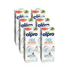 Embalagem de 6 bebidas de coco sem açúcar Alpro, 1 litro